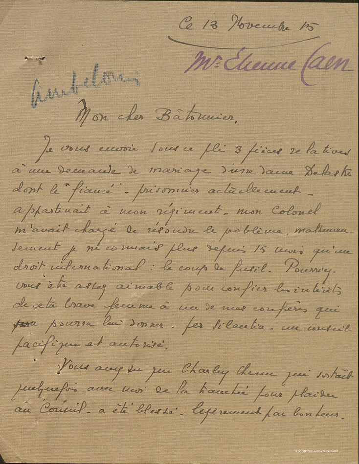 Caen lettre 1915 web