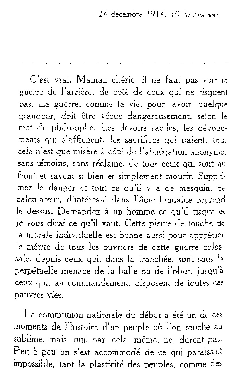 Lettre de Jacques Silhol