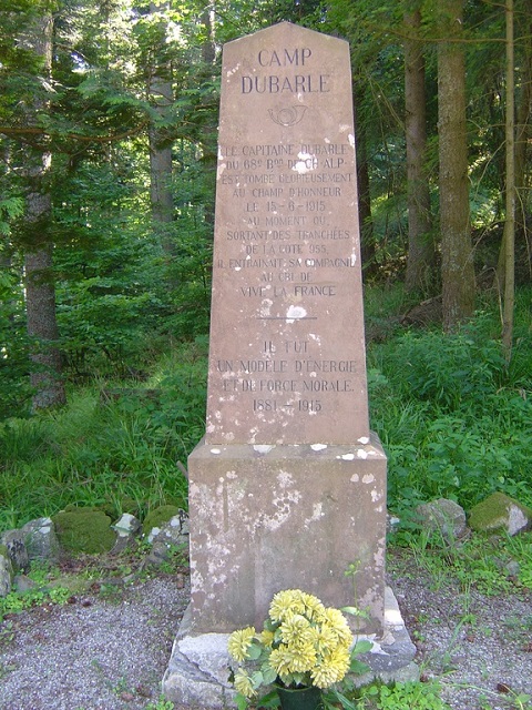 Monument Dubarle-Mittlach (Haut-Rhin)