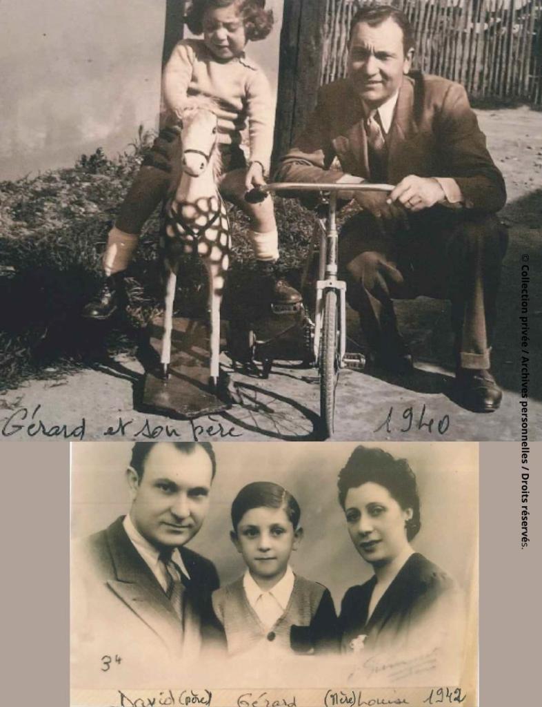 Algazi Gerard et son pere 1940 19421940 2