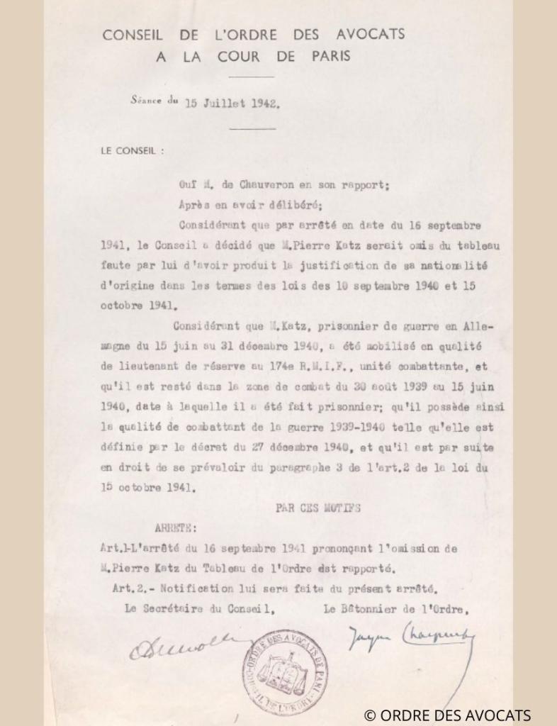 Katz Pierre arrete CO