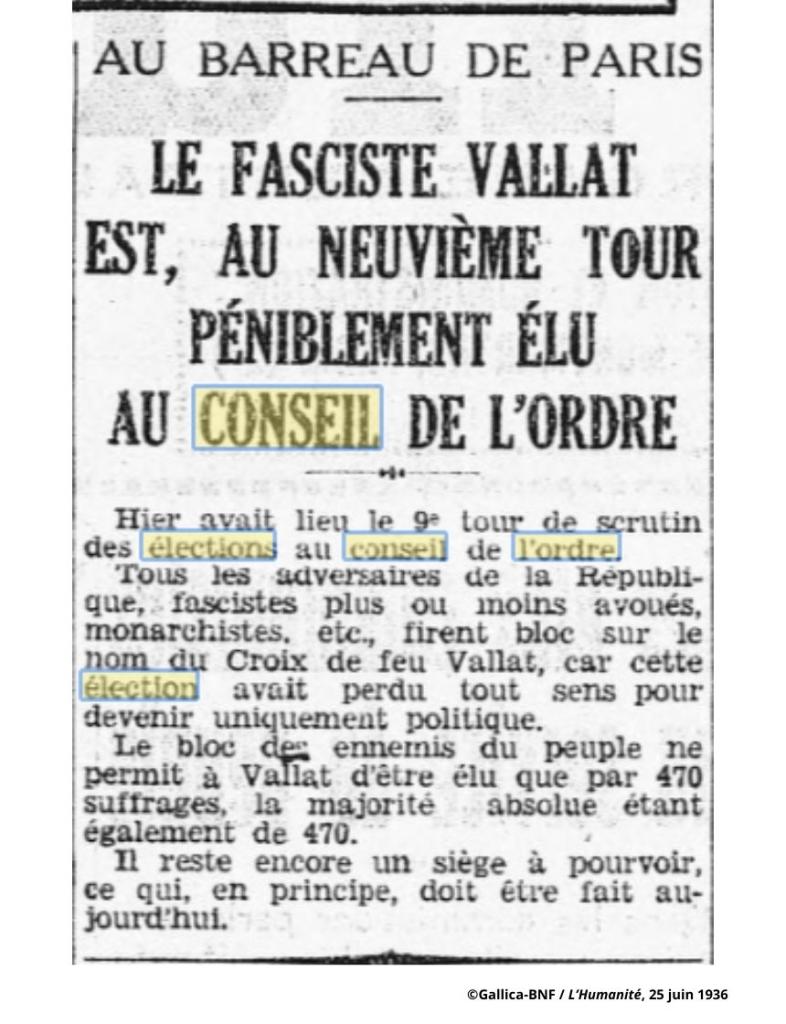 Vallat elections 1936