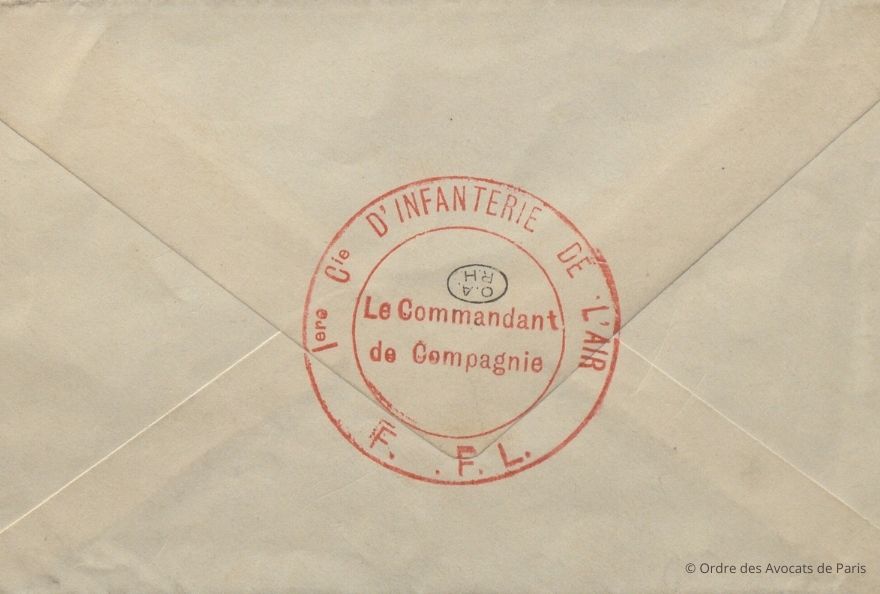 Lettre de René-Georges Weill 