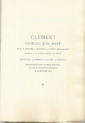 Clement livre