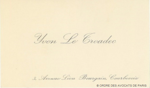 Le Troadec carte