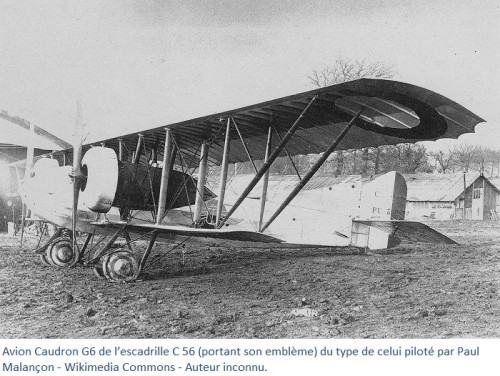 Malançon  Avion Caudron 