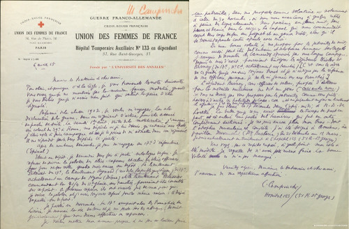 Campinchi lettre au batonnier 6 avril 1915