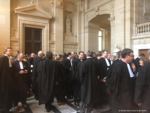 Commemorations avocats cortege