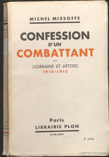 Missoffe livre couv