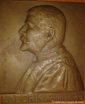 Plaque Fernand Labori