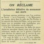 La vie judiciaire 1923