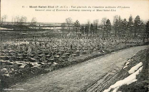 ecoivre cimetiere carte postale