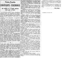 Le gaulois 3 dcembre 1922