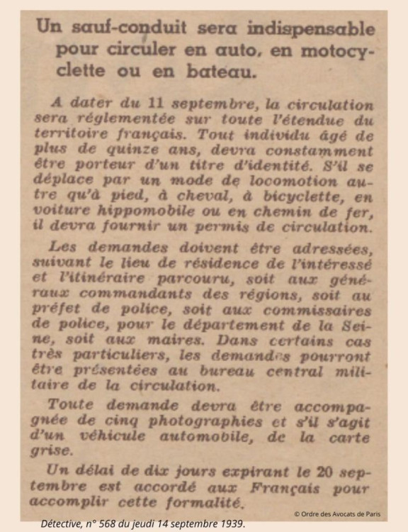 Détective, 14 septembre 1939
